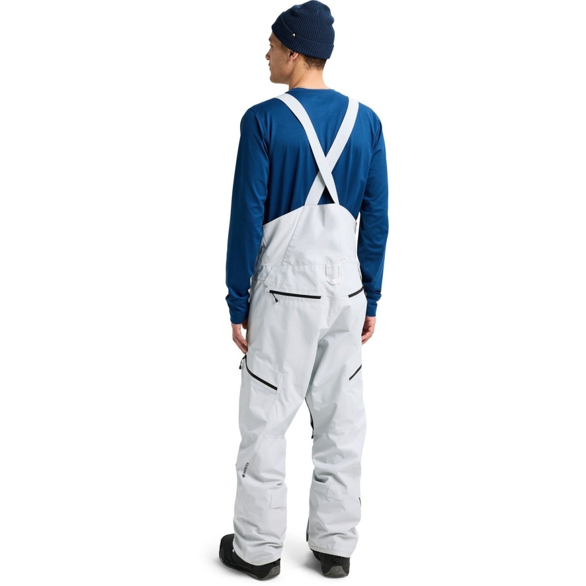 Burton Men's Reserve Gore - Tex 2L Bib Pants 2026 Grey Cloud - Elevation107