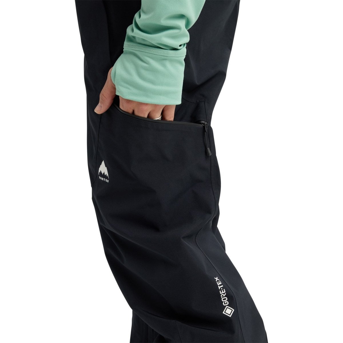 Burton Men's Reserve Gore - Tex 2L Bib Pants 2026 Black - Elevation107