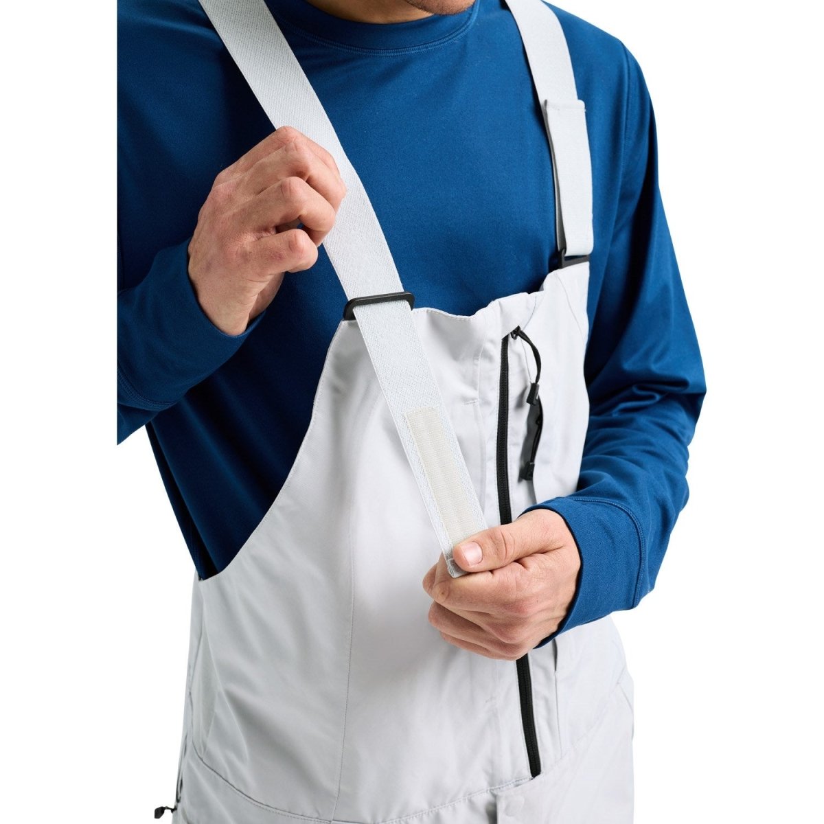 Burton Men's Reserve Gore - Tex 2L Bib Pants 2026 Grey Cloud - Elevation107