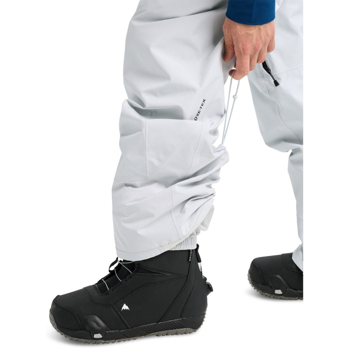 Burton Men's Reserve Gore - Tex 2L Bib Pants 2026 Grey Cloud - Elevation107