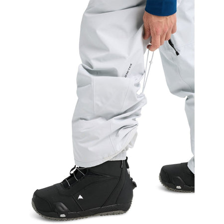 Burton Men's Reserve Gore - Tex 2L Bib Pants 2026 Grey Cloud - Elevation107