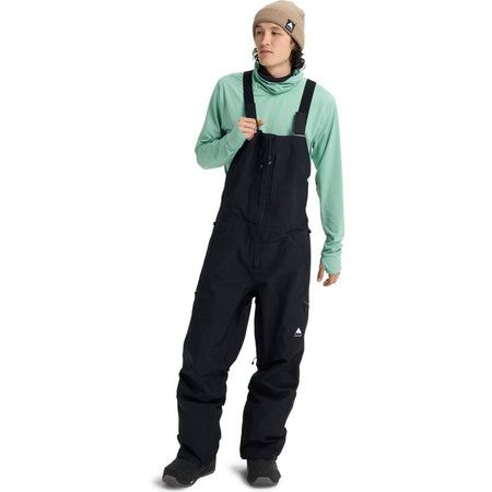 Burton Men's Reserve Gore - Tex 2L Bib Pants 2026 Black - Elevation107