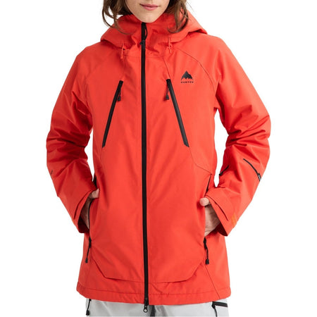 Burton Women's Reserve GORE - TEX 2L Insulated Jacket 2026 Fiesta Red - Elevation107