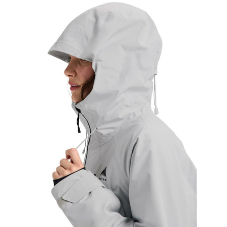 Burton Women's Reserve GORE - TEX 2L Insulated Jacket 2026 Grey Cloud - Elevation107