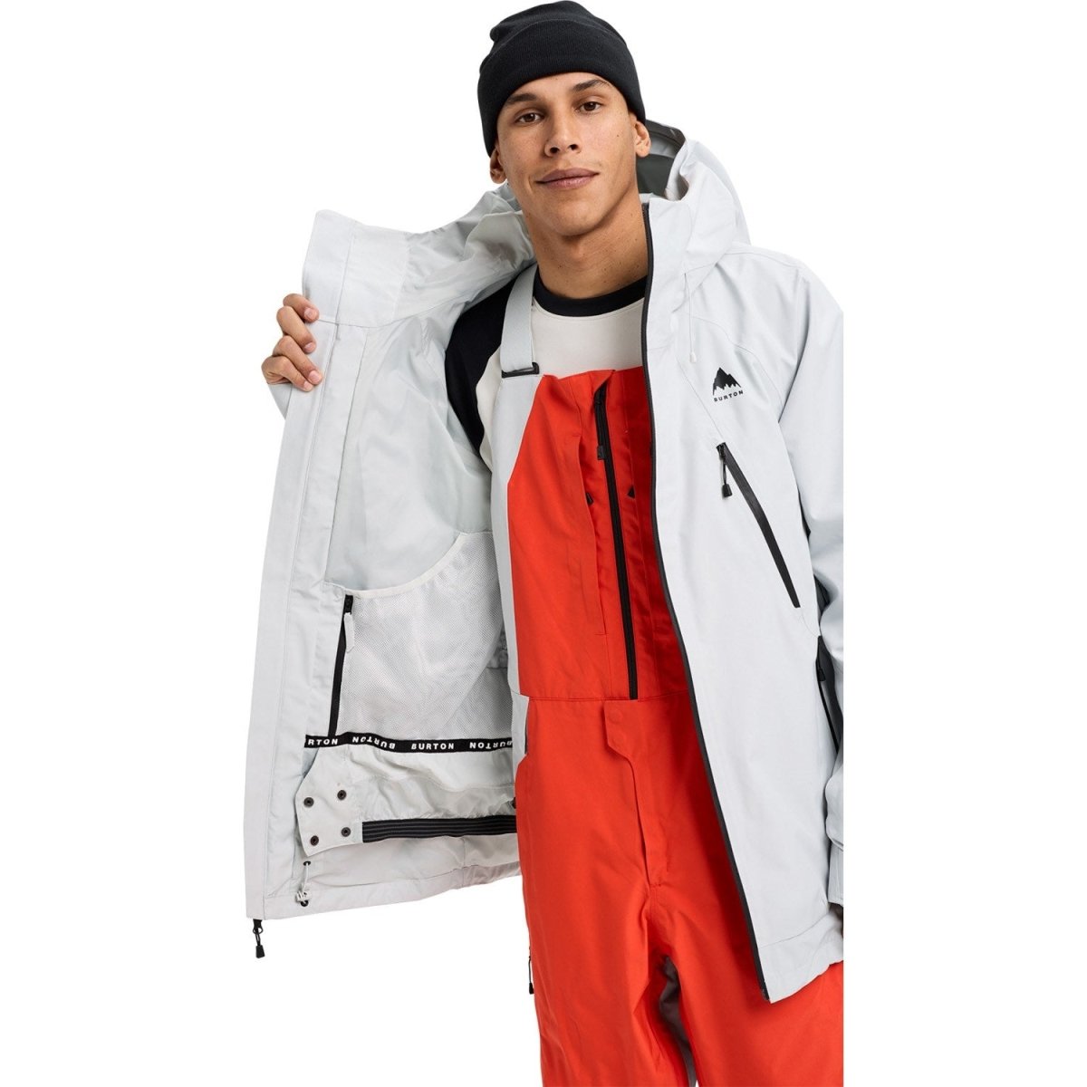 Burton Men's Reserve Gore - Tex 2L Insulated Jacket 2026 Grey Cloud - Elevation107