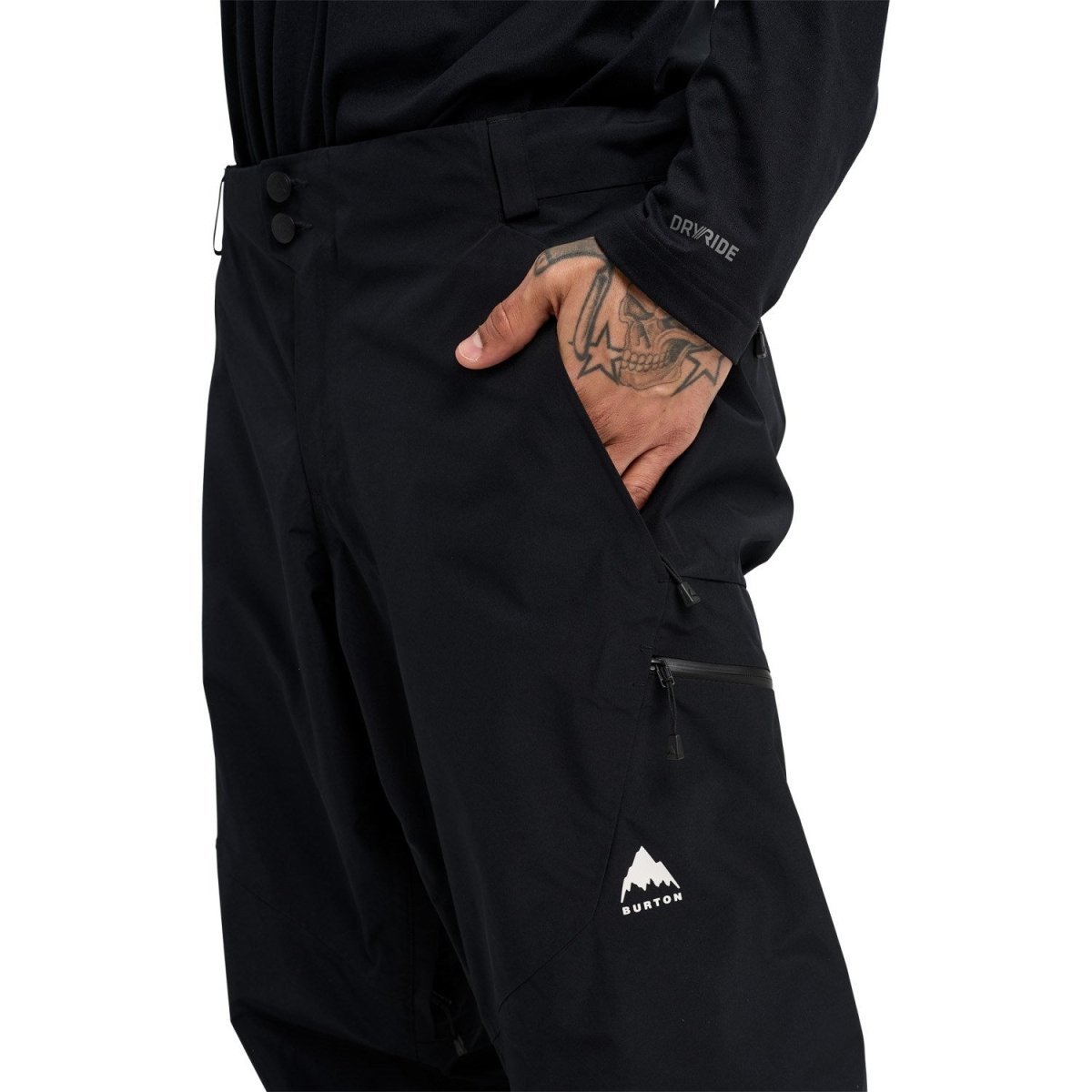 Burton Men's Reserve Gore - Tex 2L Pants 2026 Black - Elevation107