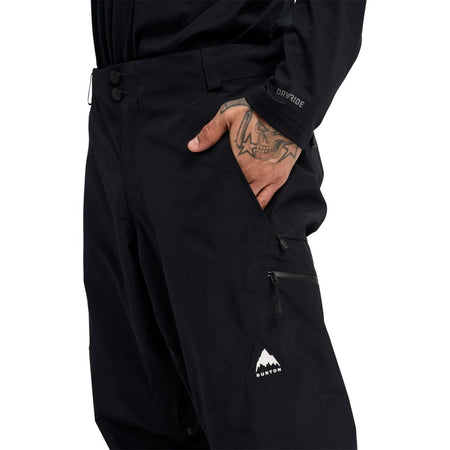 Burton Men's Reserve Gore - Tex 2L Pants 2026 Black - Elevation107