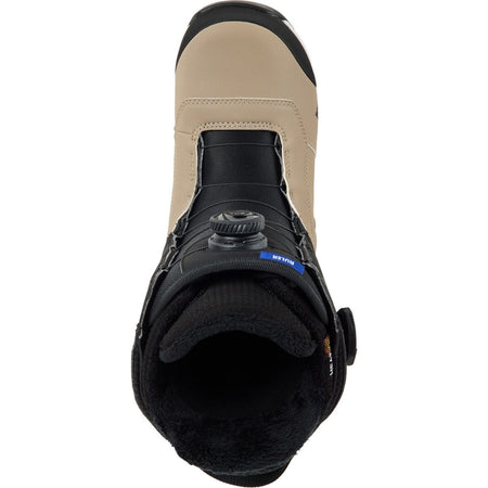 Burton Ruler BOA Snowboard Boots Mens 2026 Black / Summit Taupe - Elevation107