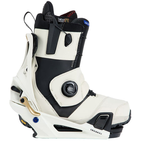 Burton Step On Genesis Snowboard Bindings Mens White / Gold - Elevation107