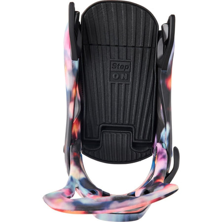 Burton Step On Re:Flex Snowboard Bindings Womens 2026 Floral Blur - Elevation107