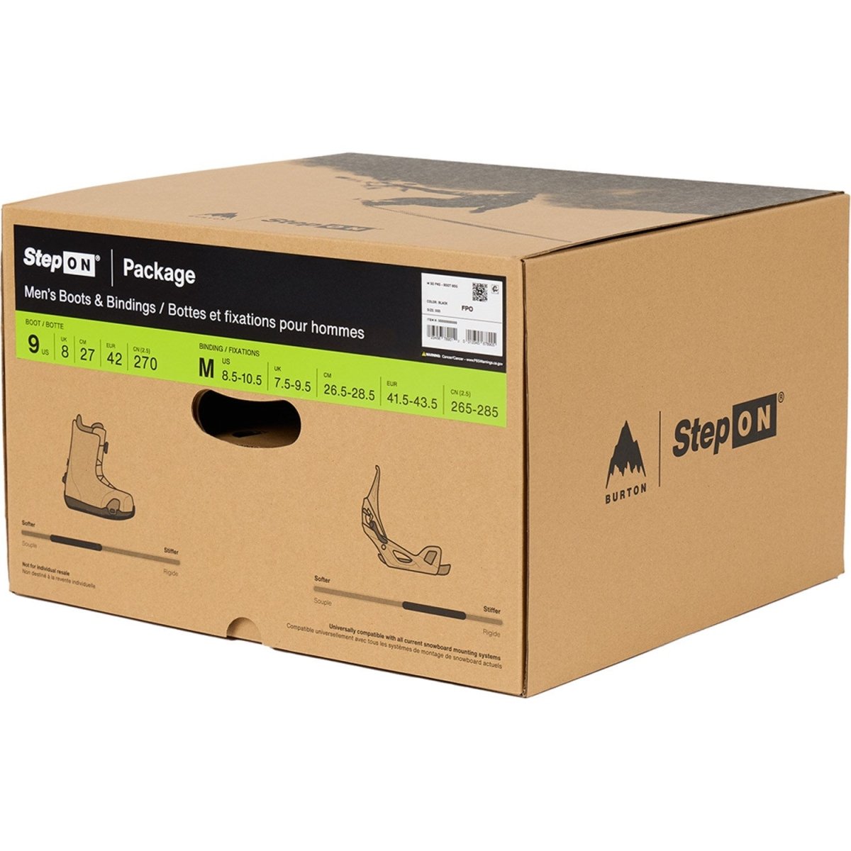 Burton Step On Boot & Binding Package Womens 2026 Black - Elevation107