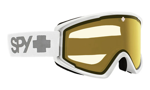 Spy Crusher Elite Goggles White / Yellow Photochromatic Lens