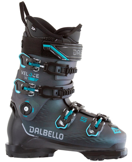 Dalbello Veloce 85 GW Ski Boots Womens Black / Opal Green - Elevation107