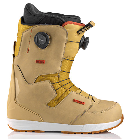 Deeluxe Deemon L3 Boa Snowboard Boots Mens 2024 Mustard