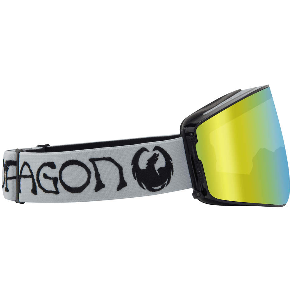 Dragon PXV2 Snow Goggles Classic Grey / Lumalens Gold Ion + Lumalens Amber - Elevation107