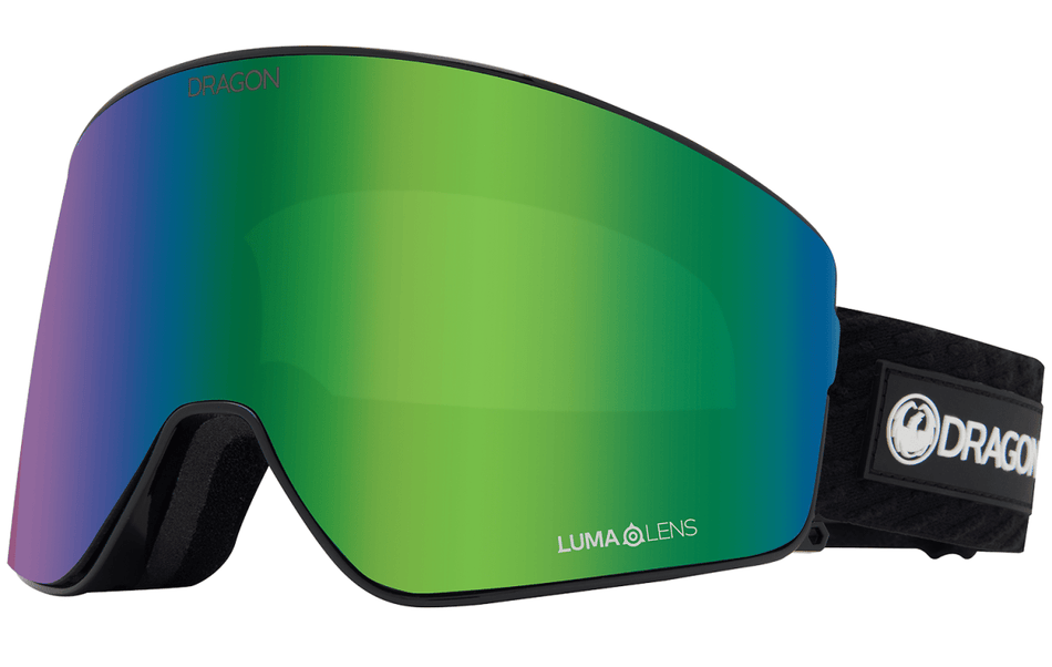 Dragon PXV2 Snow Goggles Icon Green / Lumalens Green Ion + Lumalens Amber - Elevation107