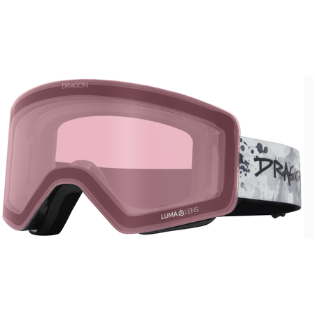 Dragon R1 OTG Snow Goggles Bushido / Lumalens Silver Ion + Lumalens Light Rose - Elevation107