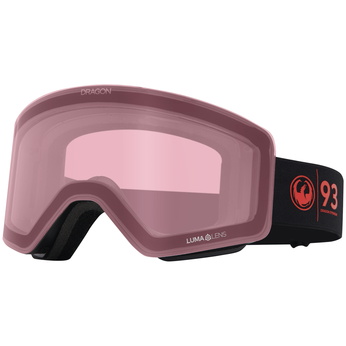 Dragon R1 OTG Snow Goggles 30 Years / Lumalens Red Ion + Lumalens Light Rose - Elevation107