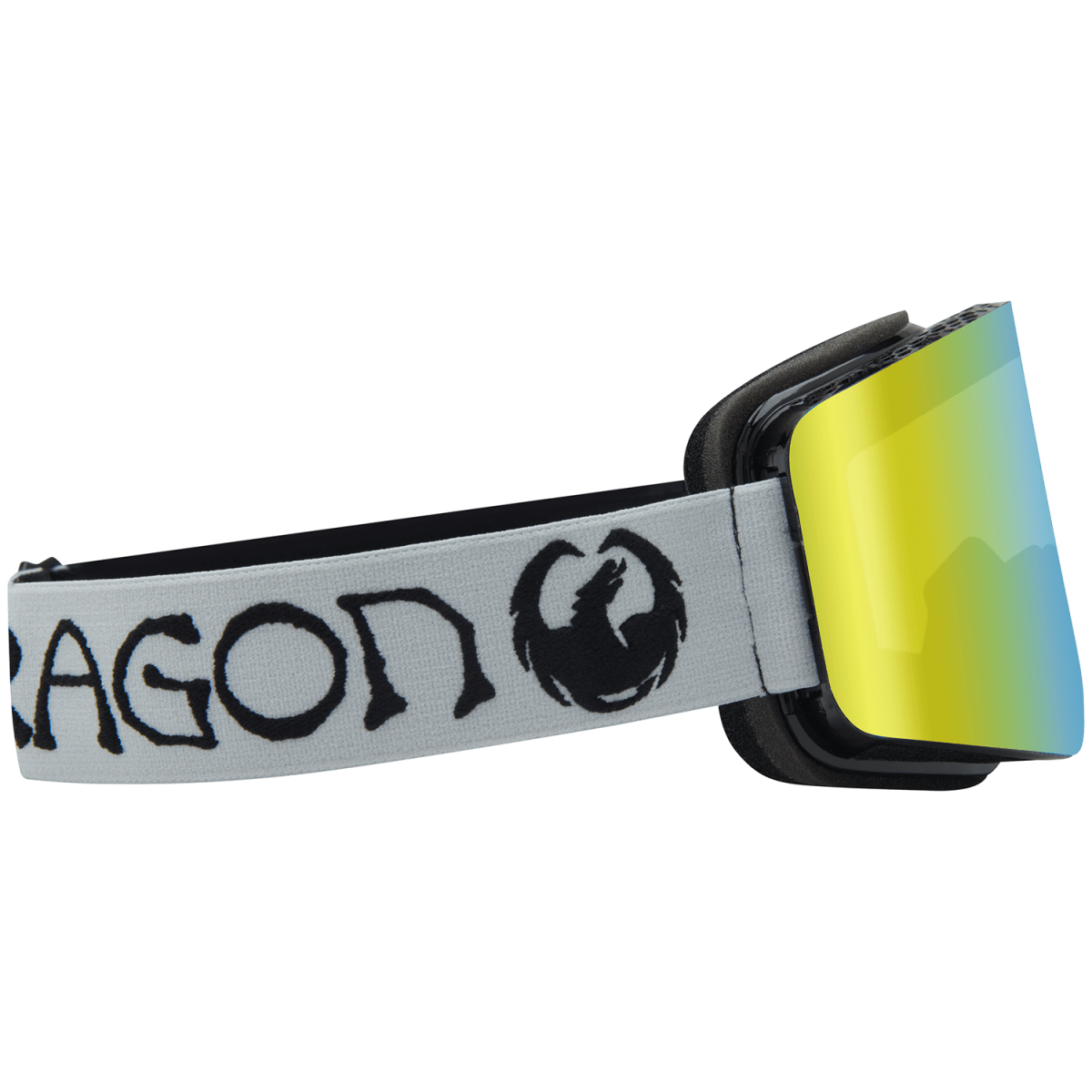 Dragon R1 OTG Snow Goggles Classic Grey / Lumalens Gold Ion + Lumalens Amber - Elevation107