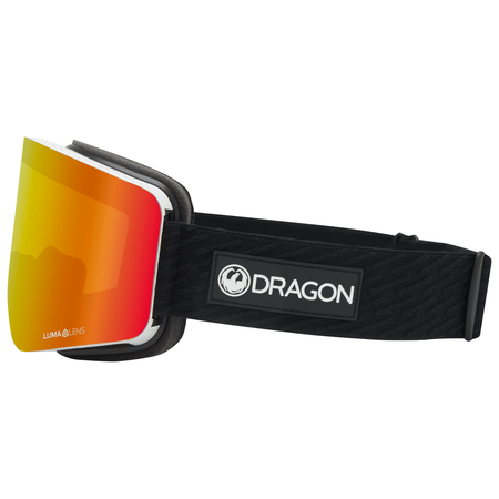 Dragon R1 OTG Snow Goggles Icon Red/ Lumalens Red Ion + Lumalens Light Rose - Elevation107