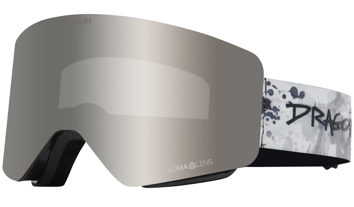 Dragon R1 OTG Snow Goggles Bushido / Lumalens Silver Ion + Lumalens Light Rose - Elevation107