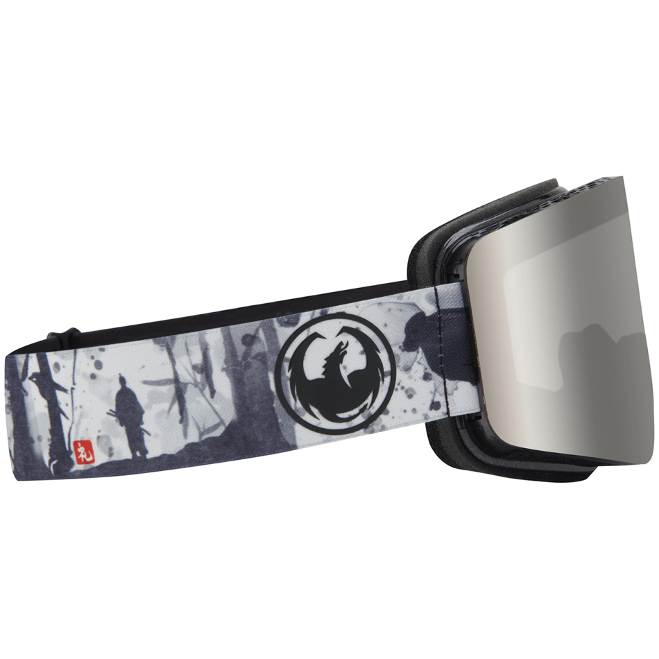 Dragon R1 OTG Snow Goggles Bushido / Lumalens Silver Ion + Lumalens Light Rose - Elevation107