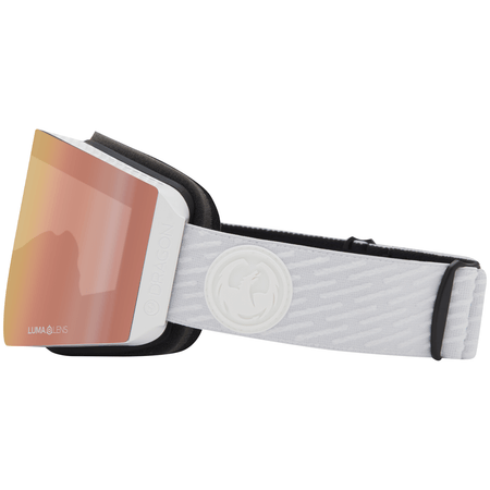 Dragon RVX MAG OTG Snow Goggles Alpina / Lumalens Rose Gold Ion + Lumalens Amber - Elevation107