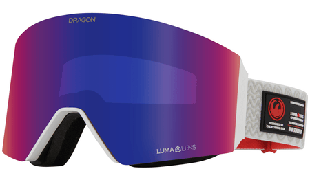 Dragon RVX MAG OTG Snow Goggles Gypsum / Lumalens Solace Infrared + Lumalens Violet - Elevation107