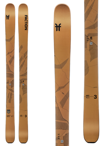 Faction Agent 3 Mens Snow Skis 2023