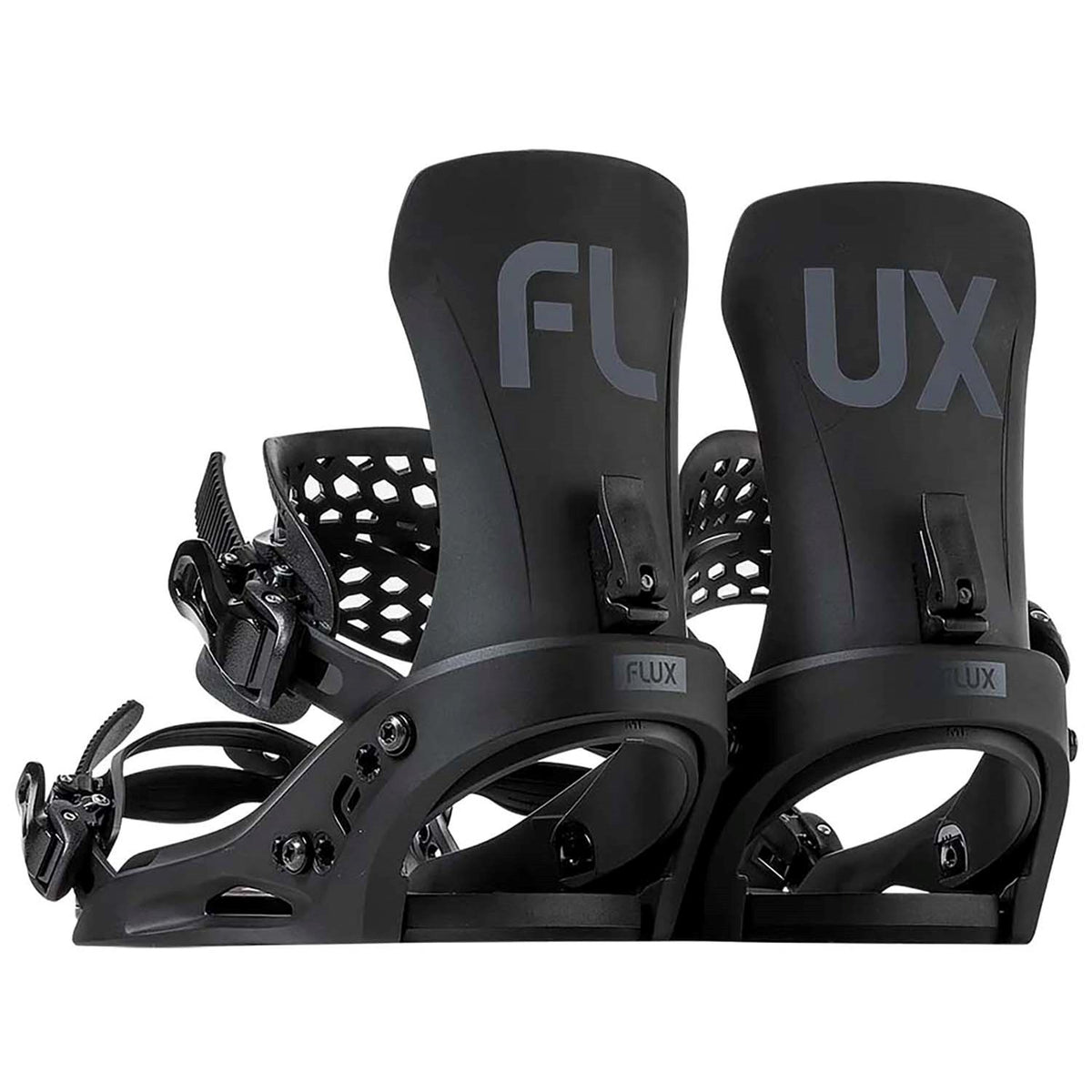 Flux EM Snowboard Bindings Mens 2025 Black - Elevation107
