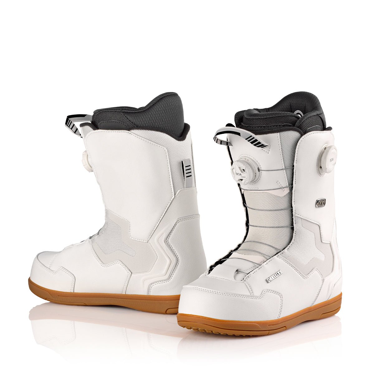 Deeluxe ID Dual Boa Snowboard Boots 2025 White - Elevation107