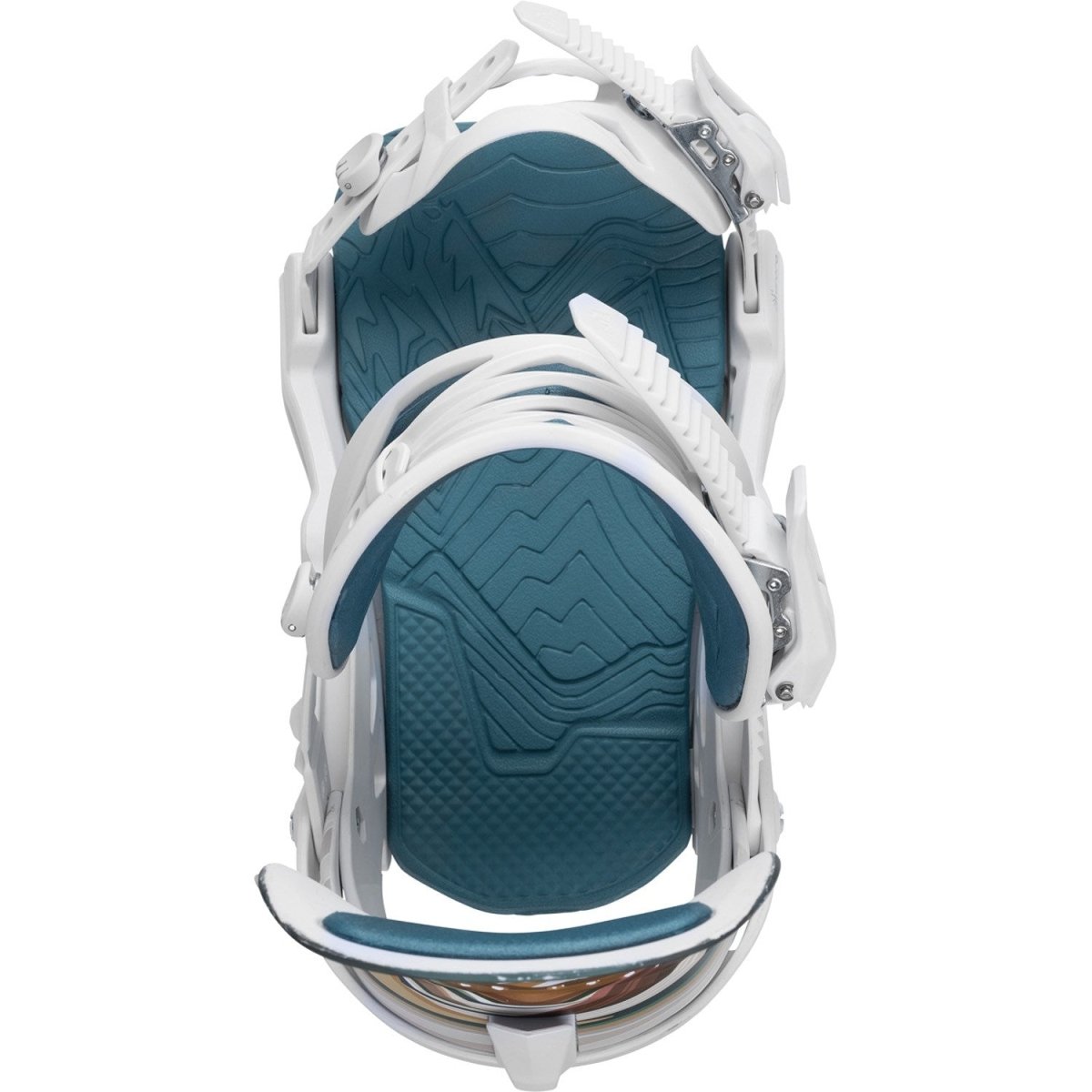 Jones Aurora Snowboard Bindings Womens 2026 Annie Brace White - Elevation107