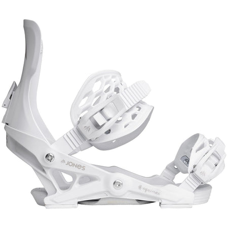 Jones Equinox Snowboard Bindings Womens 2026 Cloud White - Elevation107