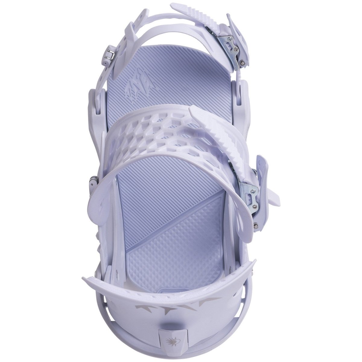 Jones Equinox Snowboard Bindings Womens 2026 Cloud White - Elevation107