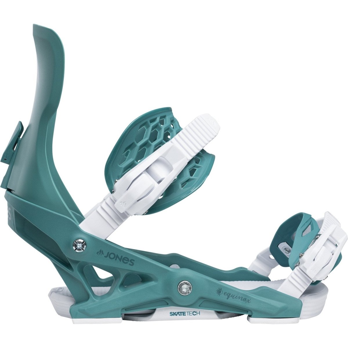 Jones Equinox Snowboard Bindings Womens 2026 Deep Teal - Elevation107