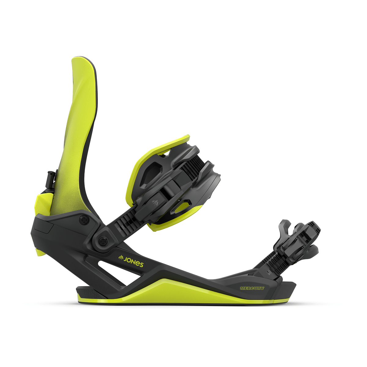 Jones Mercury FASE Snowboard Bindings 2026 Lime Art - Elevation107
