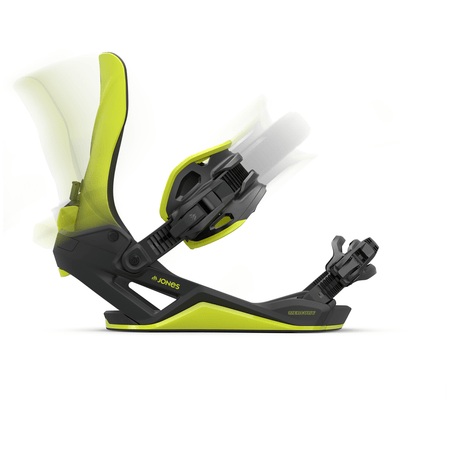 Jones Mercury FASE Snowboard Bindings 2026 Lime Art - Elevation107