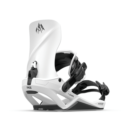 Jones Mercury FASE Snowboard Bindings 2026 Cloud White - Elevation107