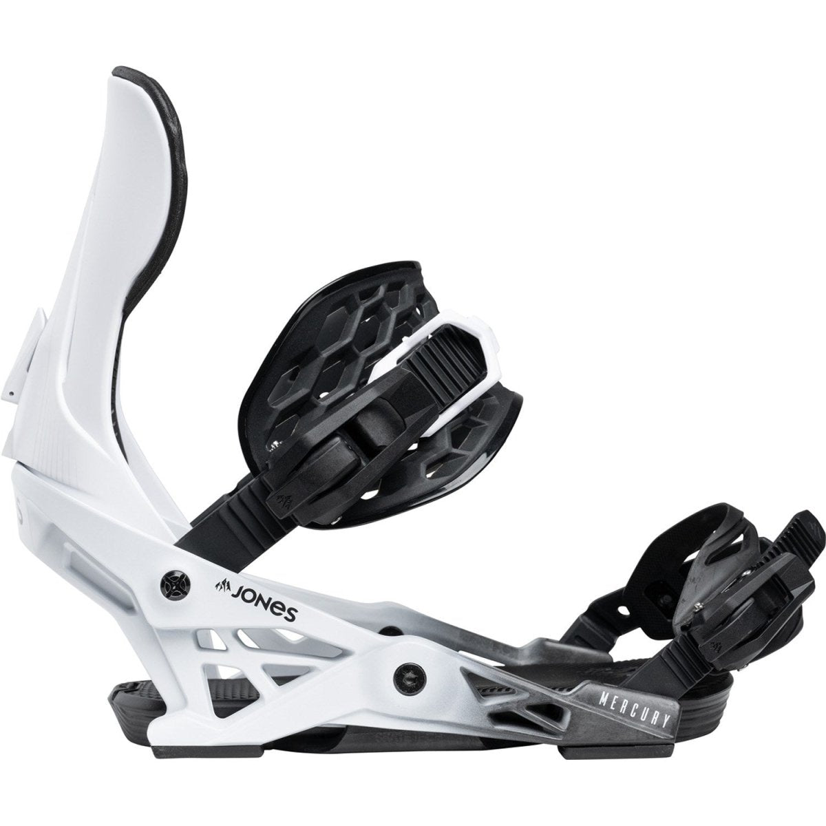 Jones Mercury Snowboard Bindings Mens 2026 Cloud White - Elevation107