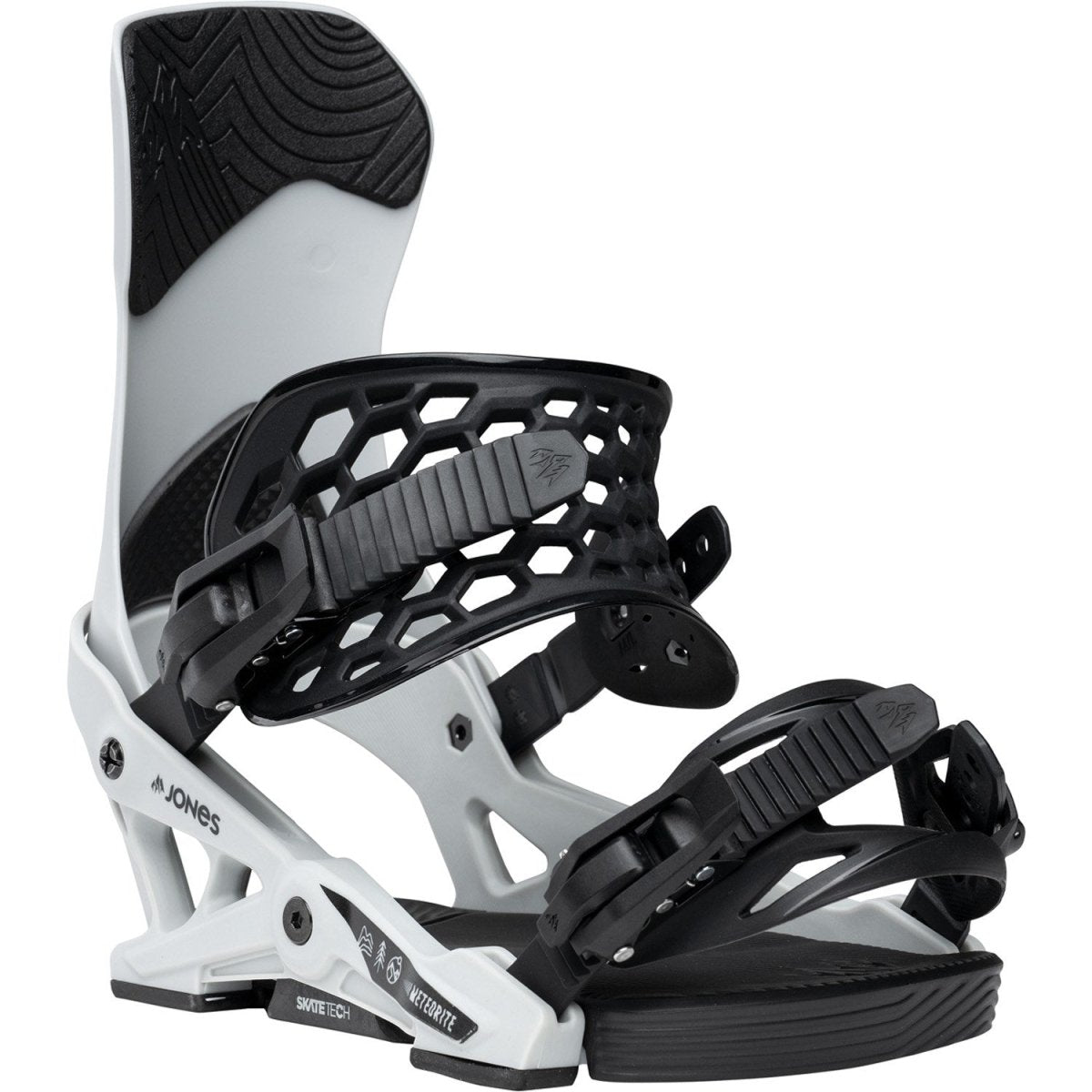 Jones Meteorite Snowboard Bindings Mens 2026 Smoke Grey - Elevation107