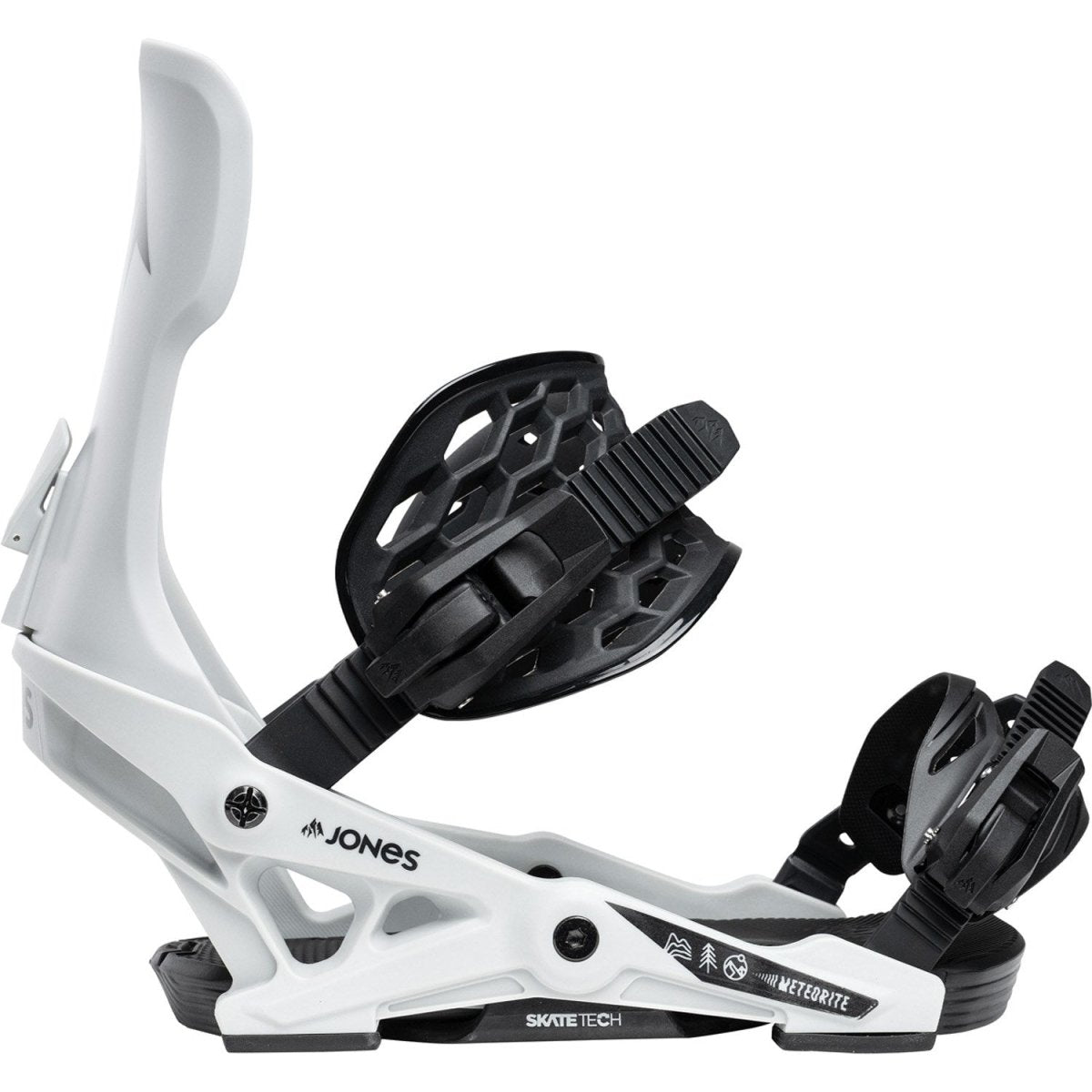 Jones Meteorite Snowboard Bindings Mens 2026 Smoke Grey - Elevation107