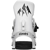 Jones Meteorite Snowboard Bindings Mens 2024 Snow White