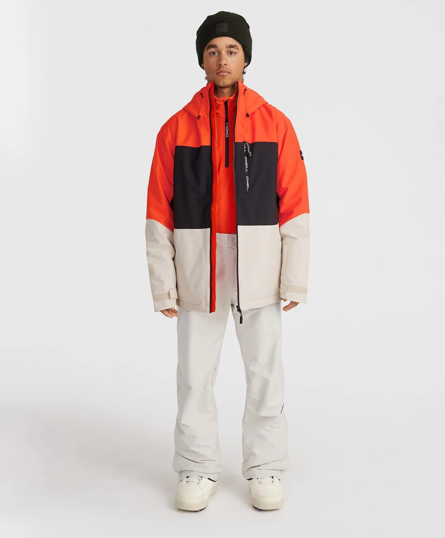 ONeill Carbonite Snow Jacket Mens 2025 Paprika Flame - Elevation107