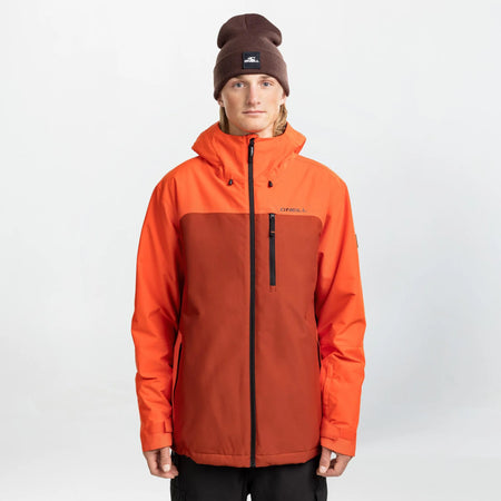 O'Neill Cruz Duo Snow Jacket Mens 2026 Flame Colour Block - Elevation107