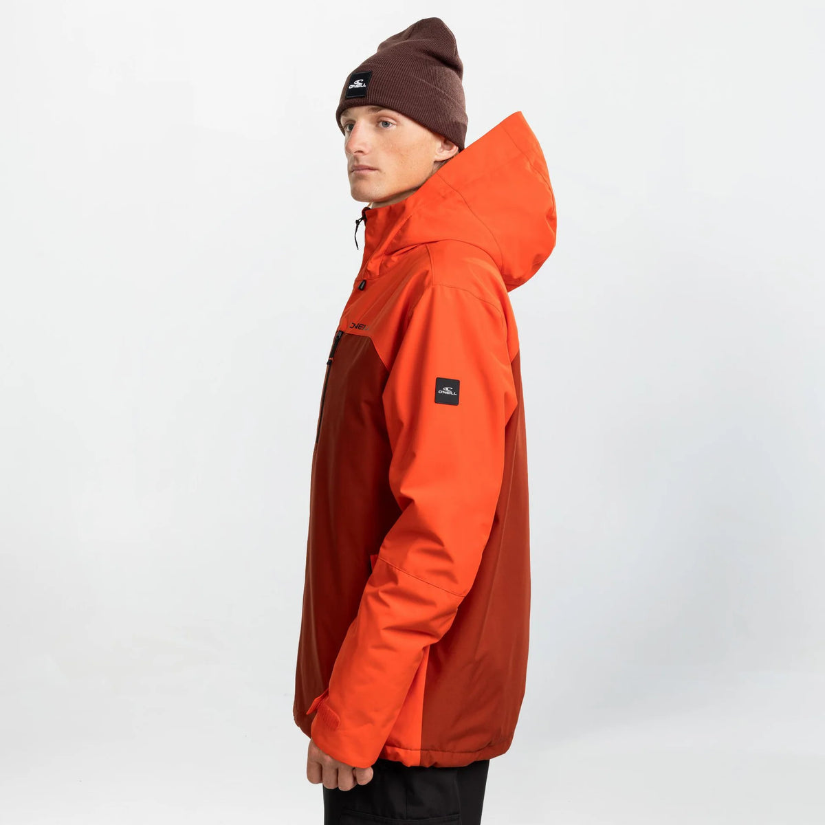 O'Neill Cruz Duo Snow Jacket Mens 2026 Flame Colour Block - Elevation107