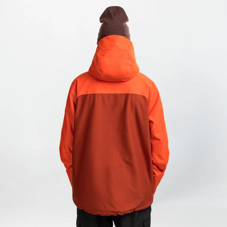 O'Neill Cruz Duo Snow Jacket Mens 2026 Flame Colour Block - Elevation107