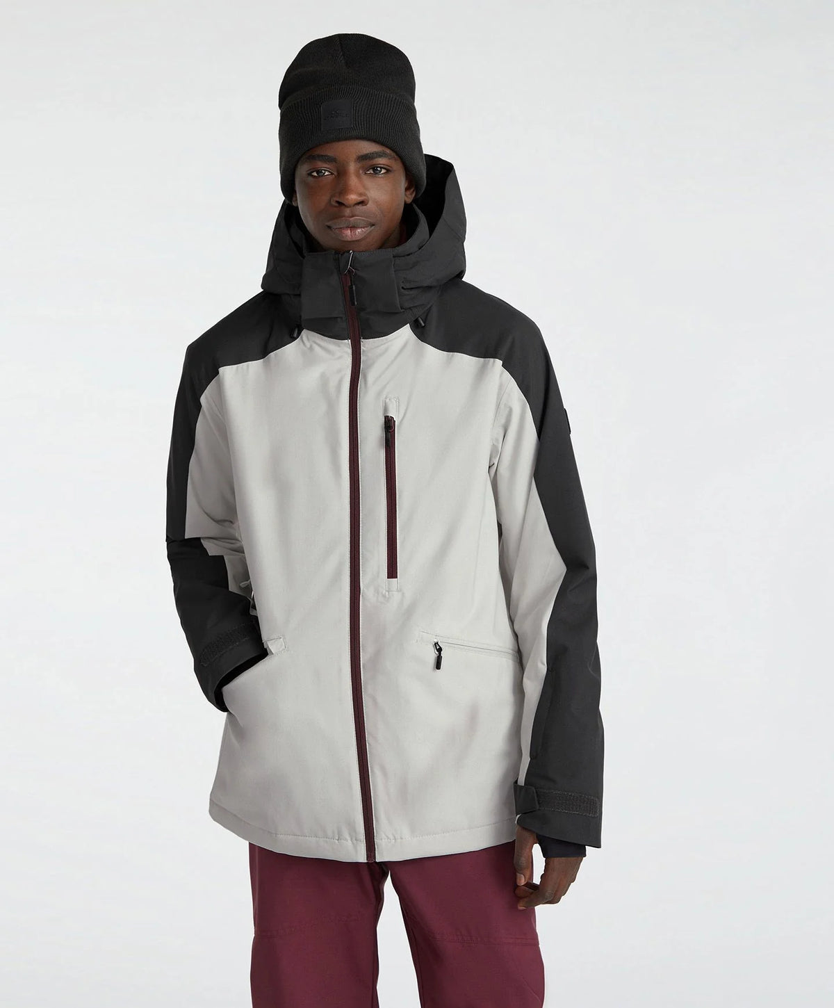 ONeill Diabase Jacket Mens London Fog Colour Block - Elevation107