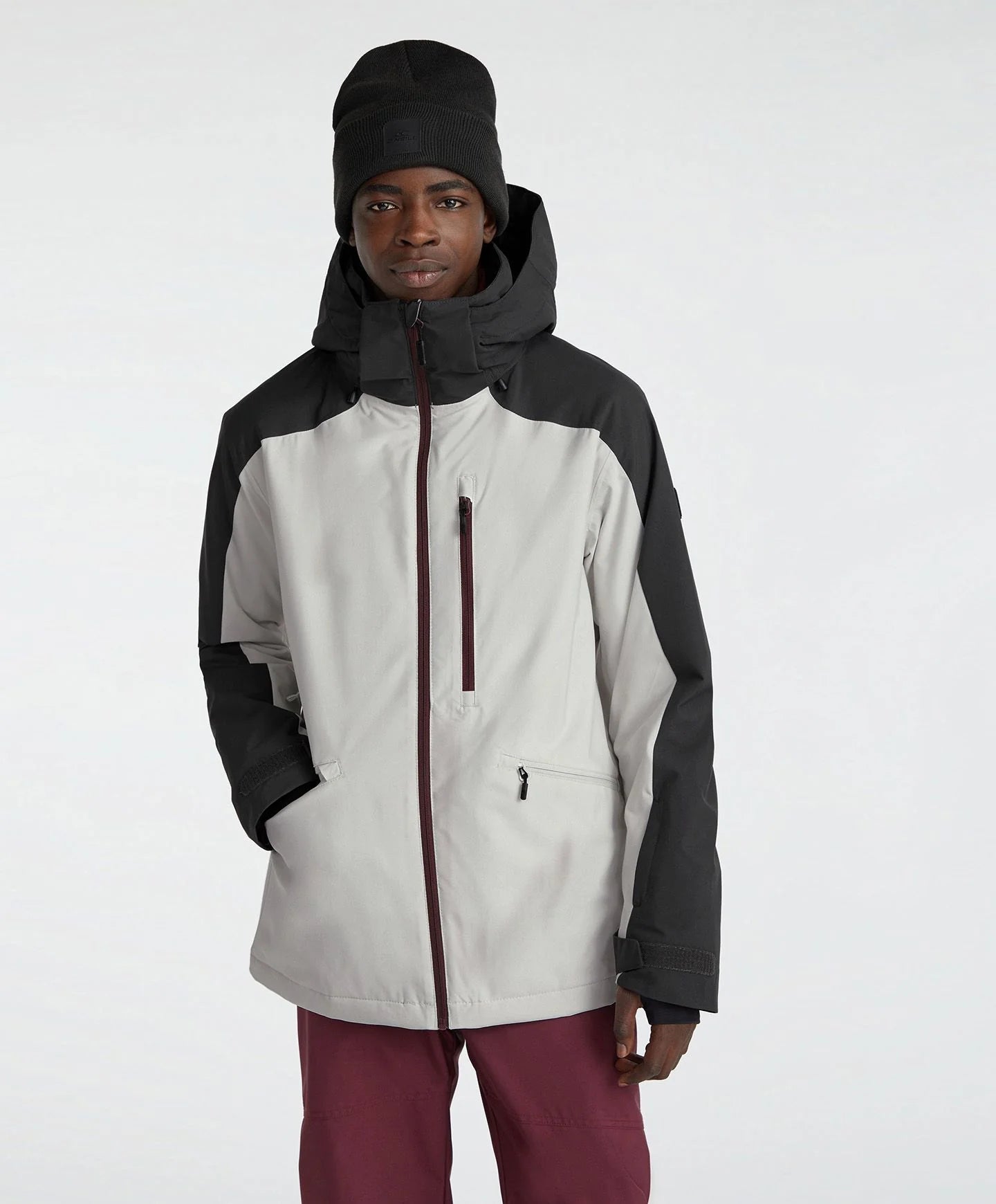 ONeill Diabase Jacket Mens London Fog Colour Block - Elevation107