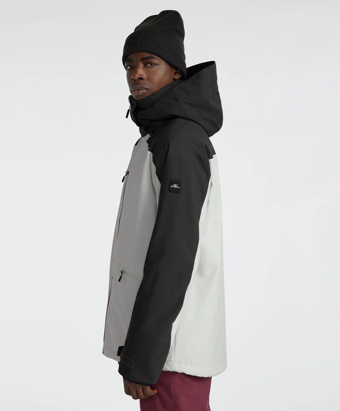 ONeill Diabase Jacket Mens London Fog Colour Block - Elevation107