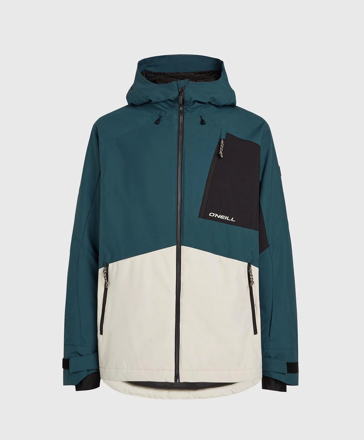 ONeill Hammer Block Snow Jacket Mens 2025 Alma Steel - Elevation107